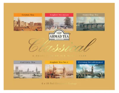 Zdjęcie produktu dla Classical Selection Ahmad Tea 60 kopert alu 120g