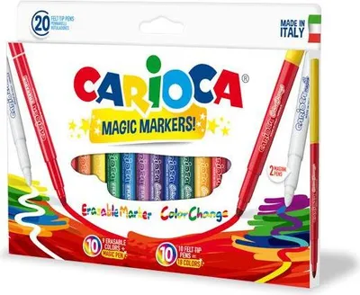 Immagine prodotto di Carioca Magic Markers marcatore Extra grassetto Multicolore 20 pz