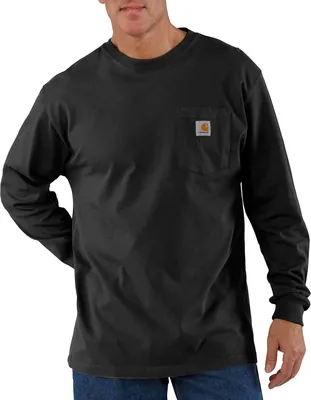 Zdjęcie produktu dla Koszulka Carhartt Heavyweight pocket L/S Black
