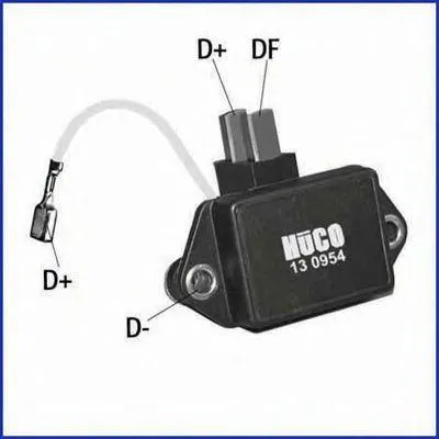 Image de HITACHI 130954 Régulateur d'alternateur 14 V pour SKODA FELICIA II (6U1) Générateur