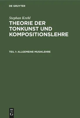 Produktbild von Allgemeine Musiklehre
