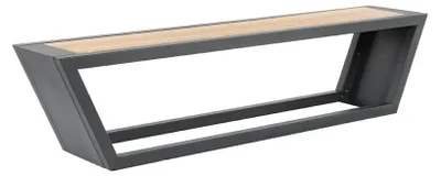 Immagine prodotto di Home Deluxe Divano in acciaio antracite KOBON -  Germany - 1 x panca | comodo divano, divano moderno, divano elegante, divano per soggiorno, divano con contenitore, divano di alta qualità, divano a L, divano divano, divano accogliente, set di sedute in pelle, set di sedute in stile country, set di sedute eleganti, set di sedute modulari, set di sedute di design, set di sedute confortevoli, set di sedute resistenti, set di sedute flessibili, set di sedute per famiglie numerose, set di sedute compatto, set di