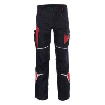 Produktbild von Kübler Bodyforce Hose schwarz/mittelrot Gr. 106