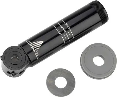 Zdjęcie produktu dla Rockshox Super Deluxe C1+ 2023+ - Oś łożyskowa, 57,5 mm, zestaw z tylnym amortyzatorem, kolor srebrny, uniwersalny rozmiar