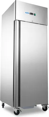 Image de Maxima - Congélateur Gastro - 700 l - 3 étagères réglables (2/1 GN) - sur roulettes - étagères incluses