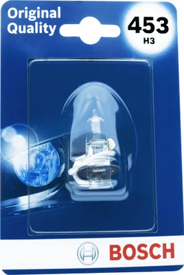 Productafbeelding van Bosch Halogeenlamp H3, 12V, 55W, voor koplampen, koelwit, 3200K