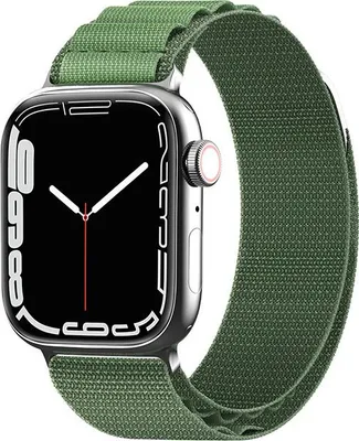 Immagine prodotto di Cinturino Con Fibbia In Acciaio Alpino Per Apple Watch 38/40/41 Mm - Verde