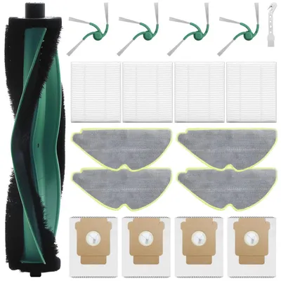 Image de Kit d'accessoires pour aspirateur robot Roomba 115 Combo/115 Combo+, comprenant 18 pièces