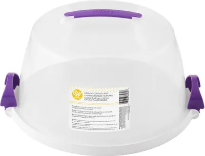 Produktbild von Kuchen- und Cupcakebehälter runder Transportbehälter Ø 32,5 cm