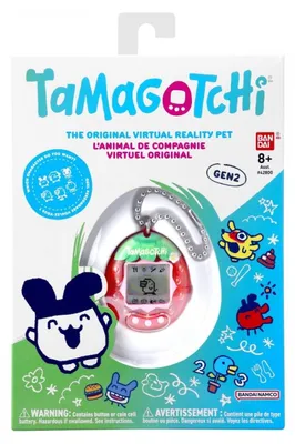 Immagine prodotto di Tamagotchi Original Fragola Fresca Bandai – animale virtuale retrò portatile