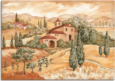 Produktbild von ARTland Leinwandbild Landschaft IV Größe: 100x70 cm