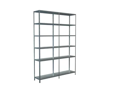 Obrázek produktu pro Kovový regál rozšiřovací Schulte 4539-V 2300x1600x350 mm, 12 polic, nosnost 1020 kg, pozinkovaný