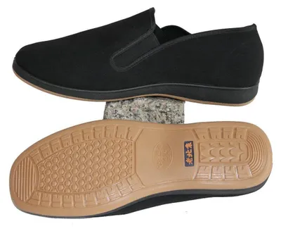 Produktbild von Tai Chi Qi Gong KungFu Schuhe 05 mit Gummisohle 39