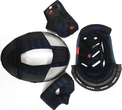 Produktbild von Mt Helmets Kre Sv Innenpolsterung Schwarz L Schwarz L