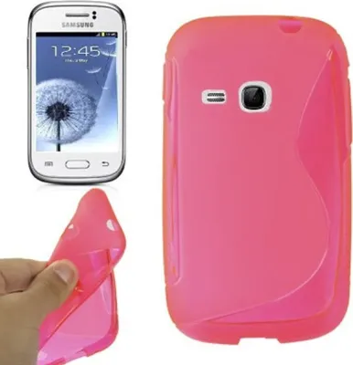 Image de Coque en TPU de protection pour téléphone portable Samsung Galaxy Young S6310/S6312