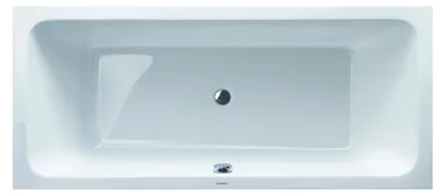 Immagine prodotto di Baignoires Duravit D-Code, 1800x800mm, rectangulaire, à encastrer, 150 Betteres, 2 pans de dos, blanc brillant, 700101000000000, 700101000000000