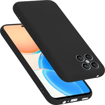 Produktbild von Cadorabo Schutzhülle für Honor X8 Hülle in Schwarz Handyhülle Case Cover TPU Etui
