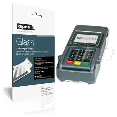 Produktbild von 2x Schutzfolie für REA CARD T7 flex matt - Anti-Shock 9H Folie dipos Glass Kunststoffglas