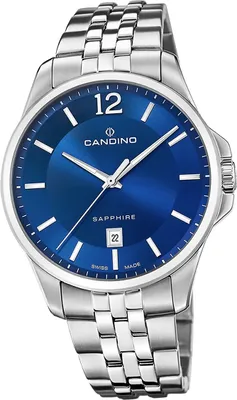 Produktbild von Candino Edelstahl Herren Uhr Analog Casual Armbanduhr silber Classic D2UC4762/2