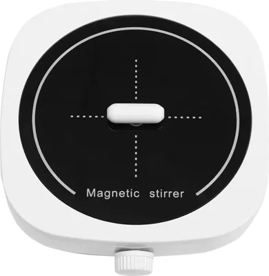 Image de Agitateur magnétique - Agitateur de laboratoire portable - 0-4000 tr/min - Capacité 1 L - Conception intégrée et autonome - Pour le brassage et la levure