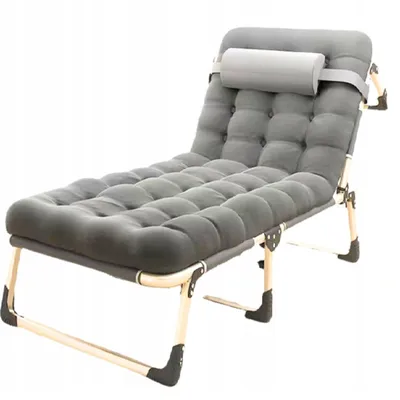 Zdjęcie produktu dla QLS Łóżko składane Materac składany Łóżko składane z materacem i poduszką 193 cm 11215