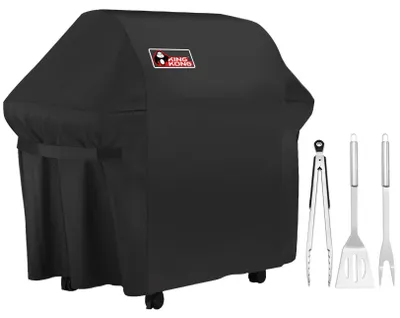 Immagine prodotto di Copertura impermeabile per barbecue, con accessori per la griglia