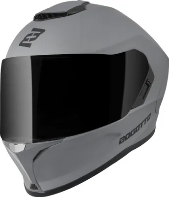 Produktbild von Bogotto Phantom Fiberglass Helm, anthrazit matt, M