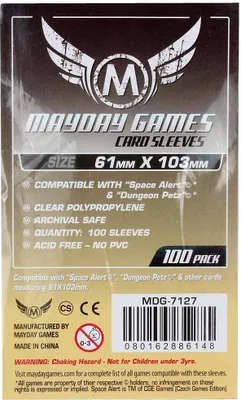 Produktbild von Mayday Standard Magnum Sleeves Hüllen 61x103mm 100 Stück - 7127 (+)