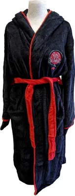 Image de Rod Stewart - Robe de chambre Logo pour homme/femme Unie RO4406 (L - XL) (Noir/Rouge)