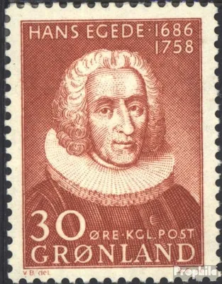 Produktbild von Briefmarken Dänemark - Grönland 1958 Mi 42 (kompl.Ausg.) postfrisch Egede