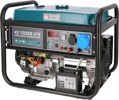 Produktbild von KS10000E ATS Stromerzeuger Generator Benzin Notstromaggregat 8000W mit E-Start