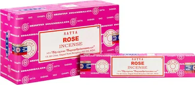 Produktbild von Satya - Räucherstäbchen, Rosen 120er-Pack SD3050 (Einheitsgröße) (Bunt)
