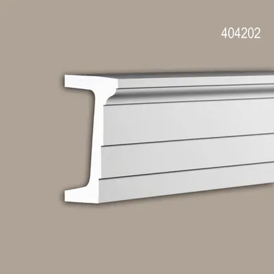 Produktbild von Profhome 404202 Architrav Fassadenprofil Stuckleiste Außenstuck 2 m