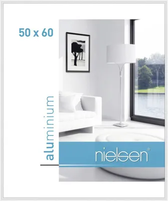 Obrázok produktu pre Hliníkový rám Nielsen Classic 50x60 cm biely