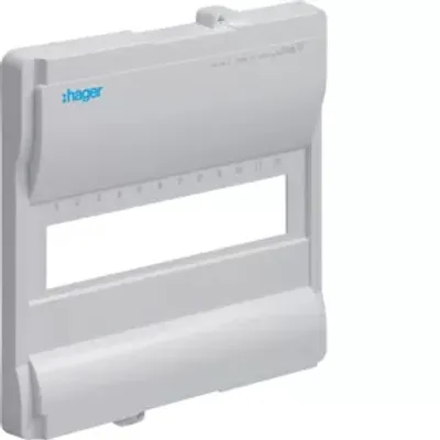 Zdjęcie produktu dla Hager volta Maskownica aparatów 1R, 279 mm, 31 mm, 294 mm