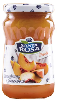 Zdjęcie produktu dla Konfitura brzoskwiniowa Santa Rosa Pesche 350 g