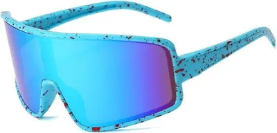 Zdjęcie produktu dla Okulary sportowe dla mężczyzn i kobiet - ochrona przed promieniowaniem UV - idealne do jazdy na rowerze i biegania