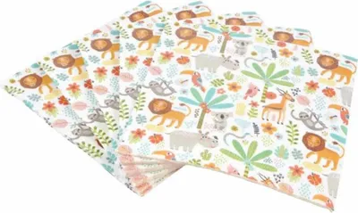 Image de Lot de 20 serviettes en papier Leo L'explorateur