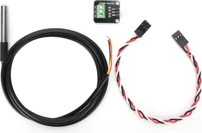 Image de Kit de capteurs de température – kit électronique comprenant une sonde en acier inoxydable étanche pour Arduino et les projets d'électronique DIY