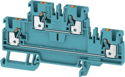 Zdjęcie produktu dla Weidmüller A2T 2.5 BL, 5,1 mm, 50,5 mm, 90 mm, 800 V