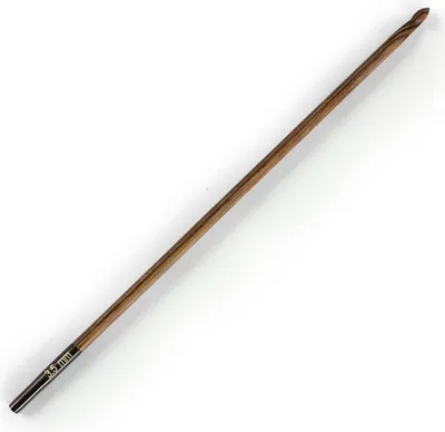 Produktbild von KnitPro ginger Tunesische Häkelnadel aus Holz 3.50 mm