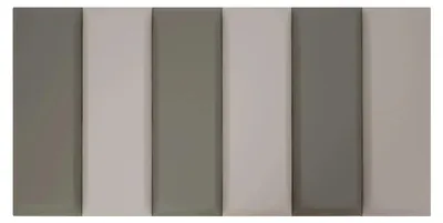 Immagine prodotto di Confezione da 6 pannelli decorativi da parete – Rivestimenti per pareti – Protezioni per la testiera del letto – Sfondi per televisori – Decorazione d'interni fai-da-te
