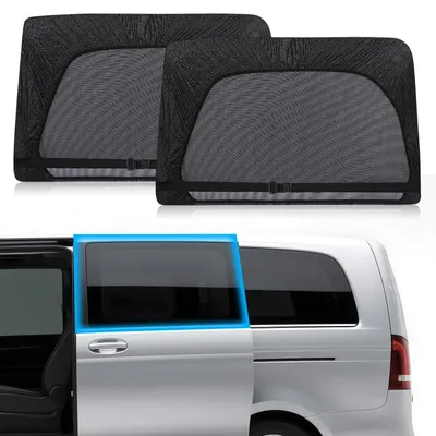 Image de Filet de protection solaire respirant pour portes coulissantes et fenêtres