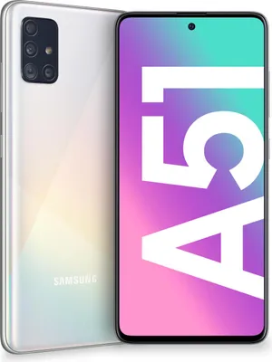 Immagine prodotto di Samsung Galaxy A51 , Display 6.5", 128 GB, 4GB, 4000 mAh,Dual Sim, Prism Crush White