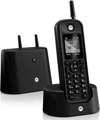 Zdjęcie produktu dla Motorola O201 DECT Cordless analogue Hands-free, Outdoor, waterproof, shockproof Black