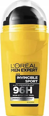 Produktbild von Loreal Men Expert Hydra Dezodorant Roll-on Invisible Sport 96H 50ml
