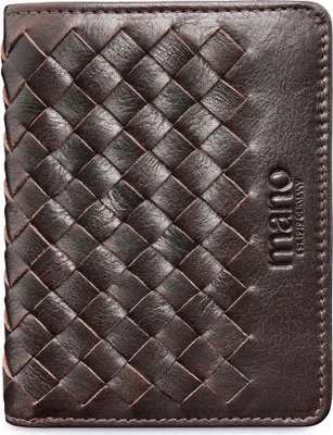 Produktbild von mano Leder Kartenetui Don Luca Creditcard Wallet Dark Brown dunkelbraun
