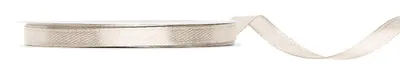Immagine prodotto di Nastro da regalo in raso bianco crema 25 m, larghezza 6 mm