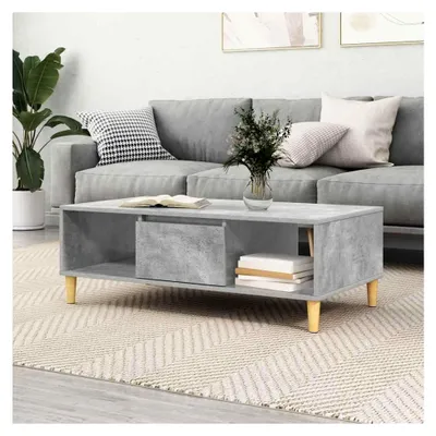 Produktbild von Schrank mit Tür in Betongrau 103,5 x 60 x 35 cm aus Holzwerkstoff