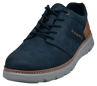 Immagine prodotto di Bugatti, scarpe stringate da uomo, modello 332-AP001, colore blu scuro, taglia 41